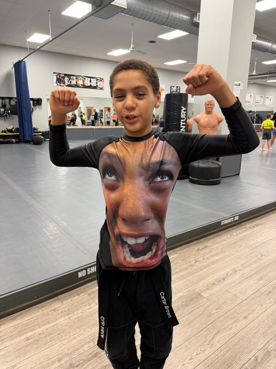Customer photo review of Build Your Own - Rashguard / Compression Top