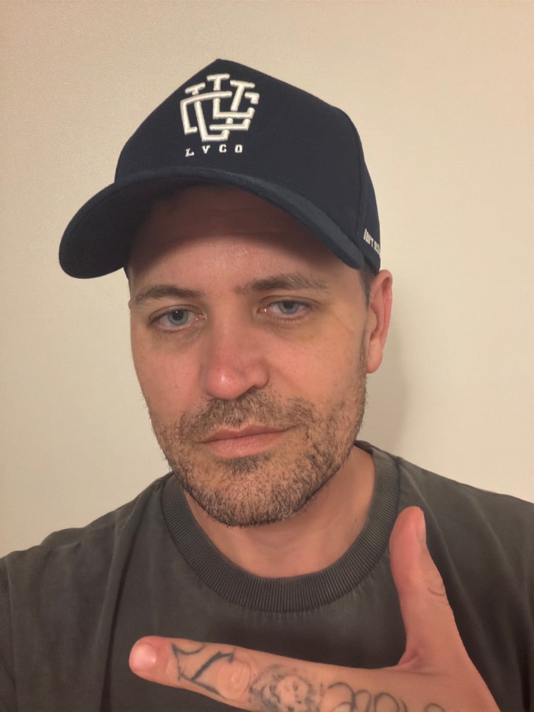 Customer photo review of CLASSIC FIT "Royal Blue" A-Frame Snapback