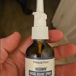 Customer photo review of Nasomin Nasal Iodine