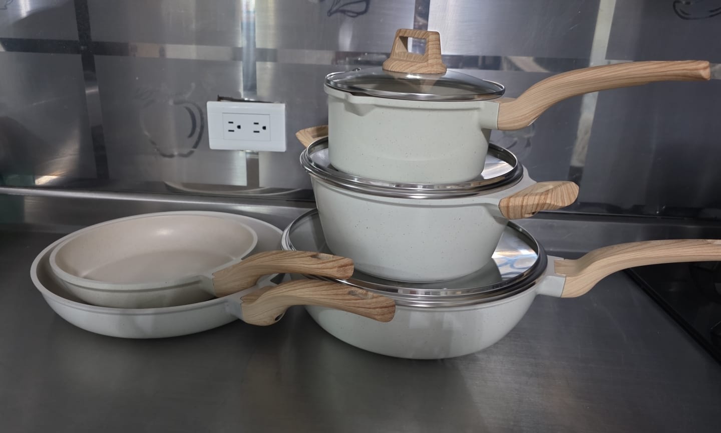 Customer photo review of Juego de Ollas en Ceramica