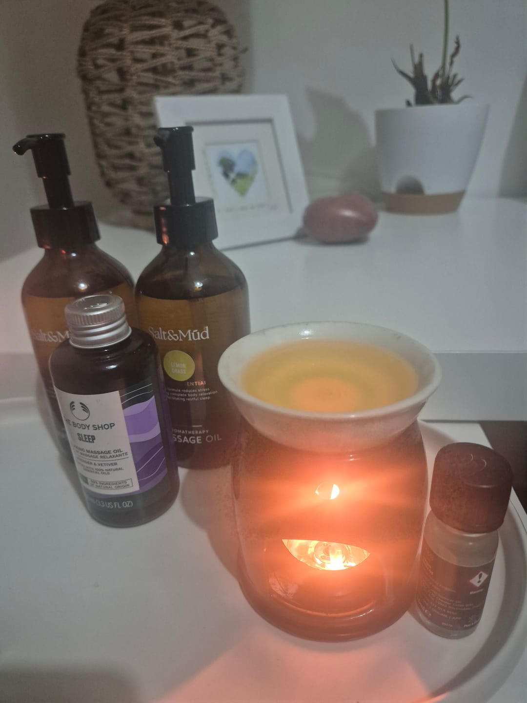 Customer photo review of Aromatherapy Massage Oil