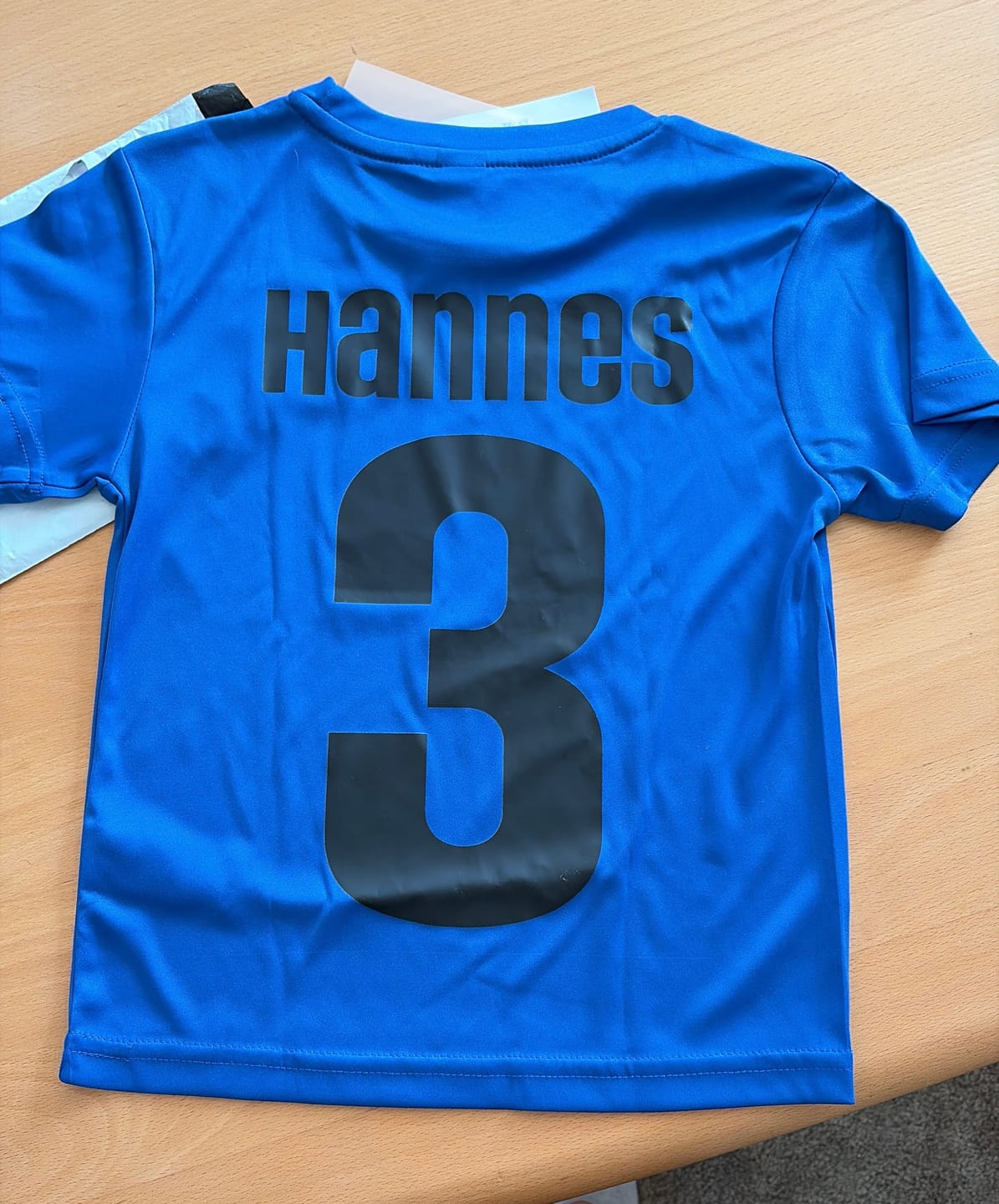 Customer photo review of Fußballfieber - Personalisiertes Kinder Trikot für Deutschland Fans zur WM 2026