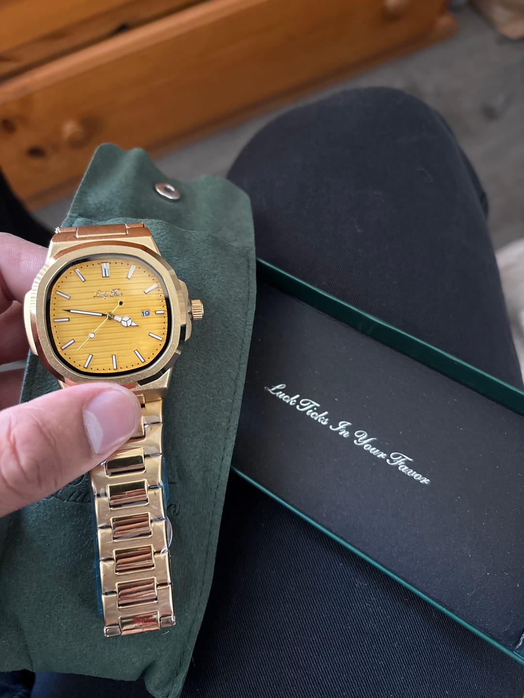 Customer photo review of Lucky Fours® Caspian