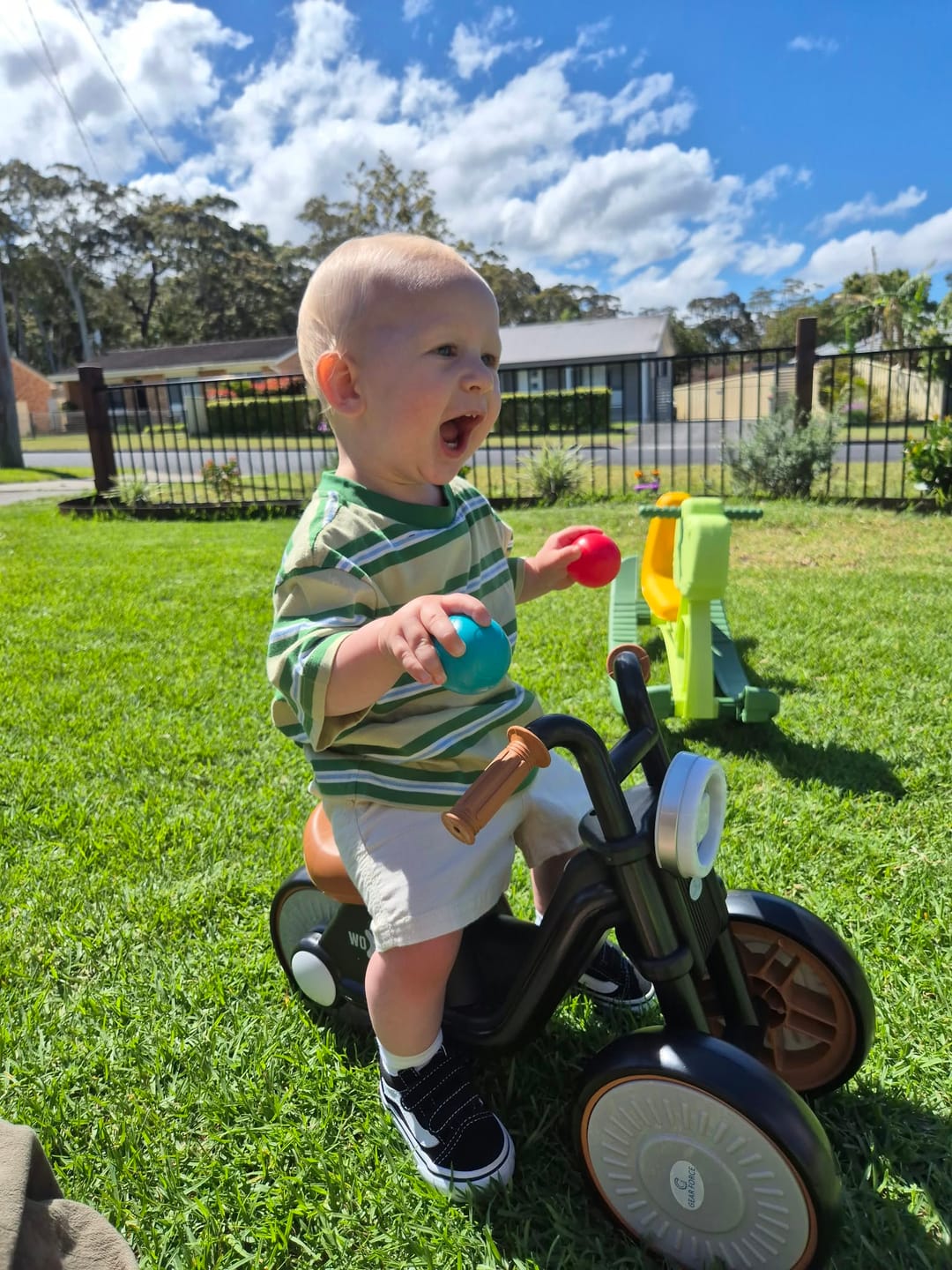 Customer photo review of Baby Balance Bike - Gear Force U8