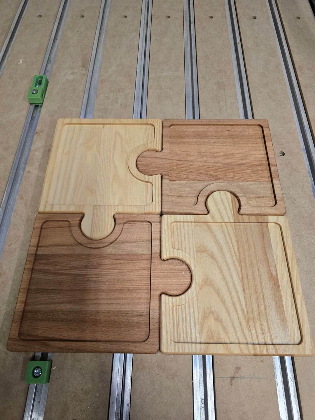 Customer photo review of Puzzle Piece Tray Digital File
