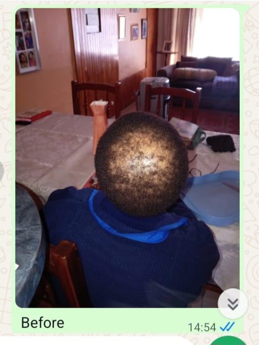 Customer photo review of Cowgirls Sulfate-Free Conditioner With Biotin