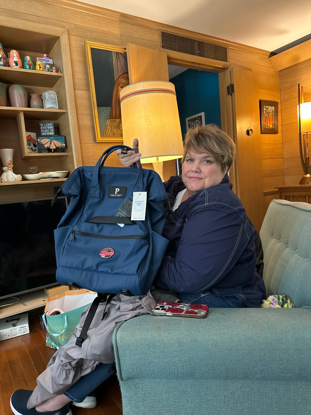 Customer photo review of Cascade Backpack - Standard - WNBA