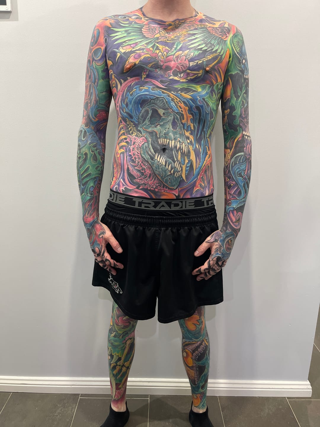 Customer photo review of XL Signature Tattoo Numbing Cream