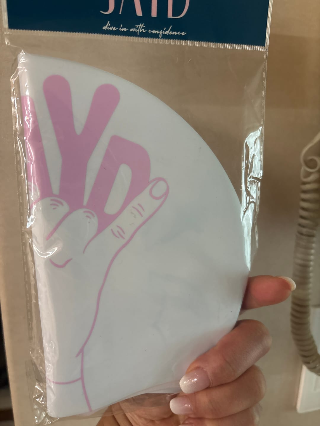 Customer photo review of JAYD Swim Cap - Shaka