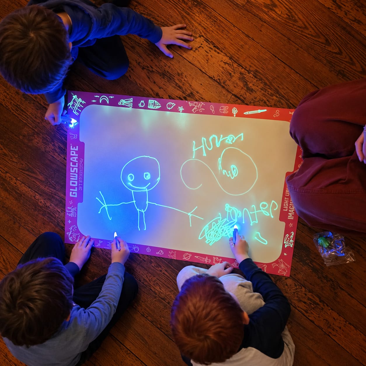 Customer photo review of GlowScape™ Drawing Kit