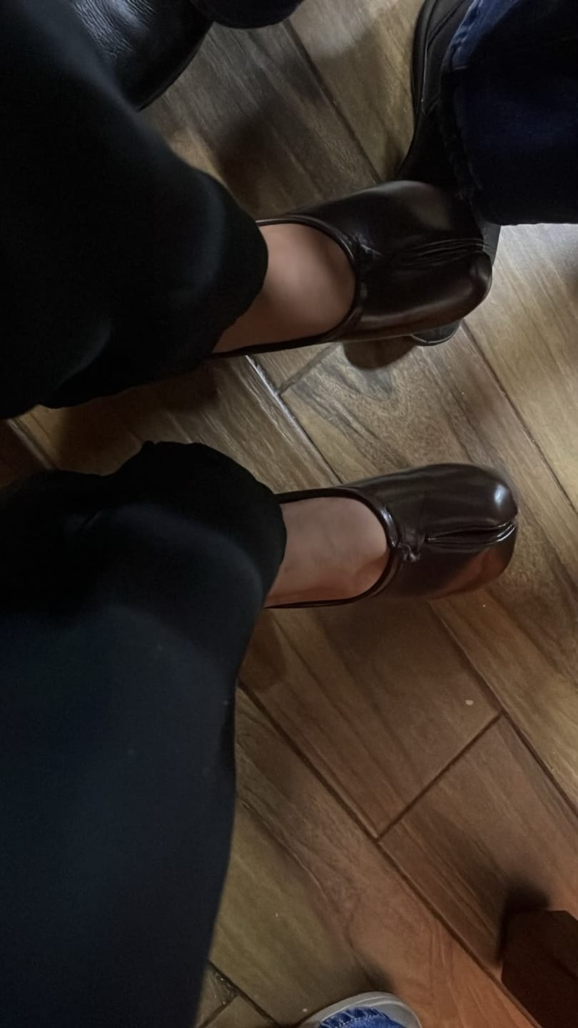 Customer photo review of Bailarinas Tabi Isabella