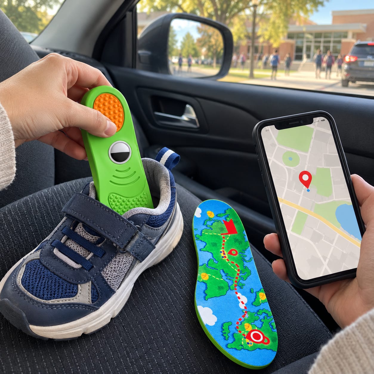 Customer photo review of Tracker Insole