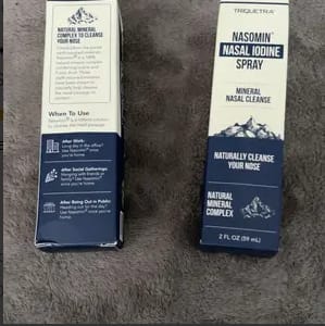 Customer photo review of Nasomin Nasal Iodine