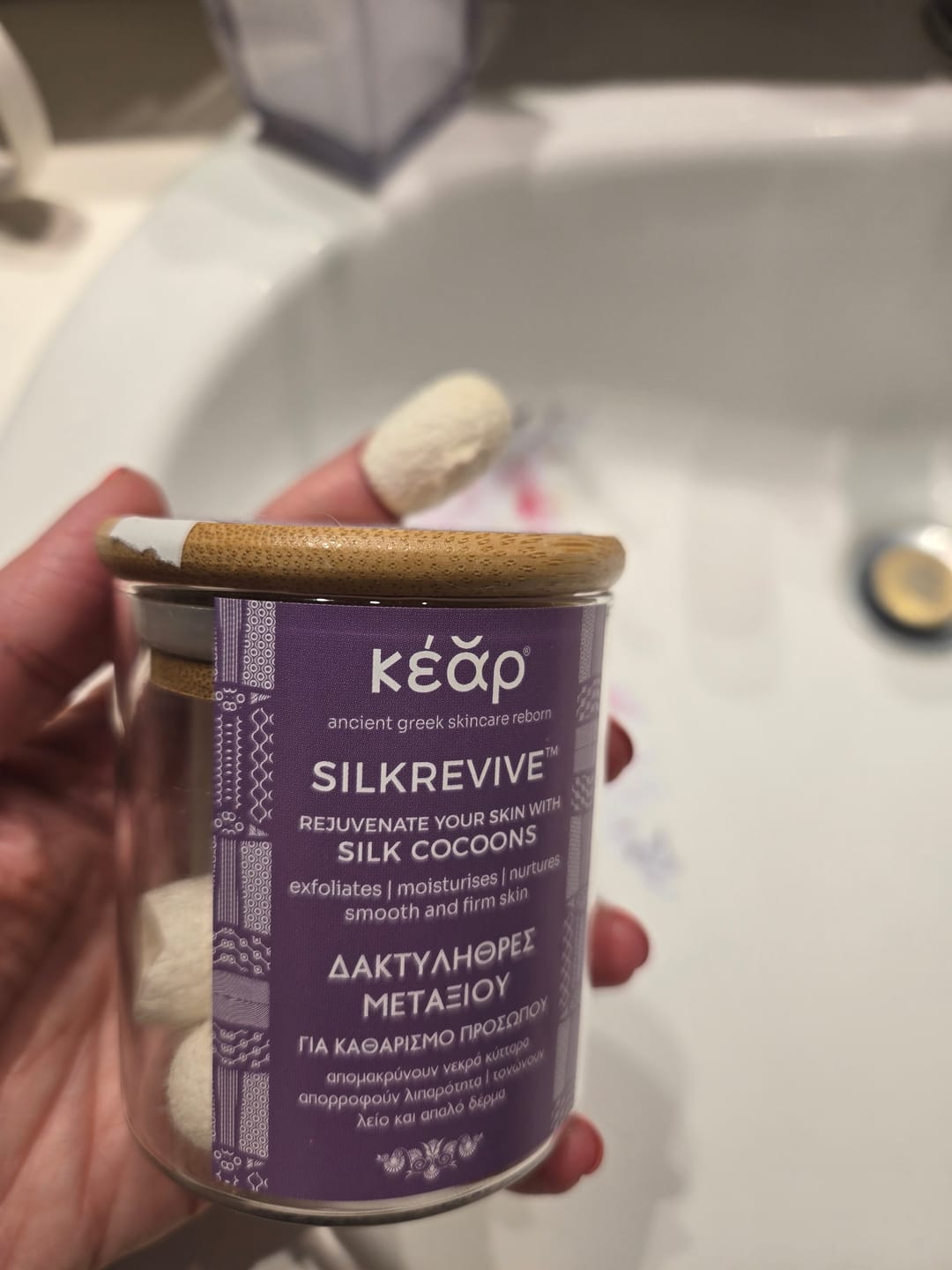 Customer photo review of SilkRevive Cocoons