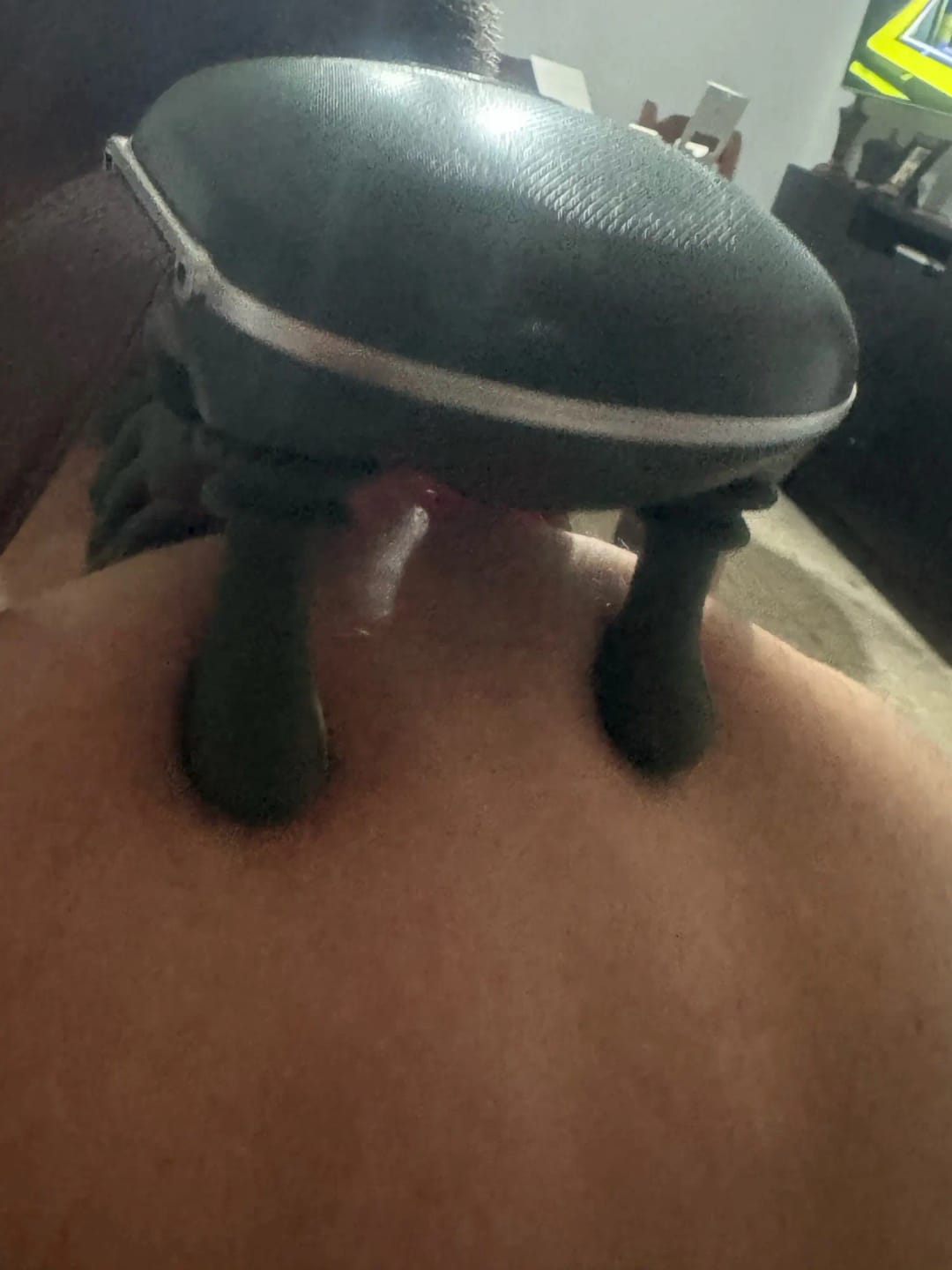 Customer photo review of SmartHand · Masajeador de cuello y hombros