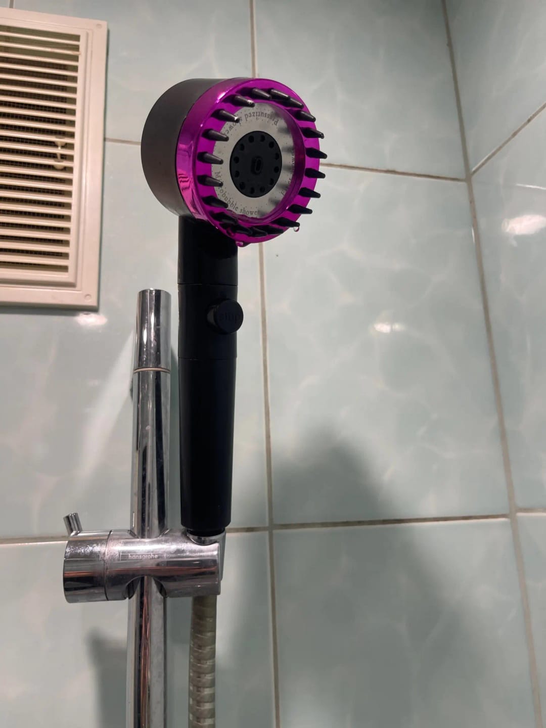 Customer photo review of Shower Filter Four Modes Bathroom Accessories Head Massage Showerhead Replete for Shower Heads Knobs Showers Parts Fixture Home