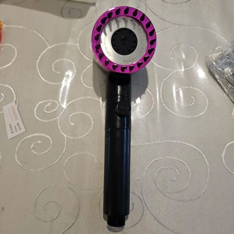 Customer photo review of Shower Filter Four Modes Bathroom Accessories Head Massage Showerhead Replete for Shower Heads Knobs Showers Parts Fixture Home