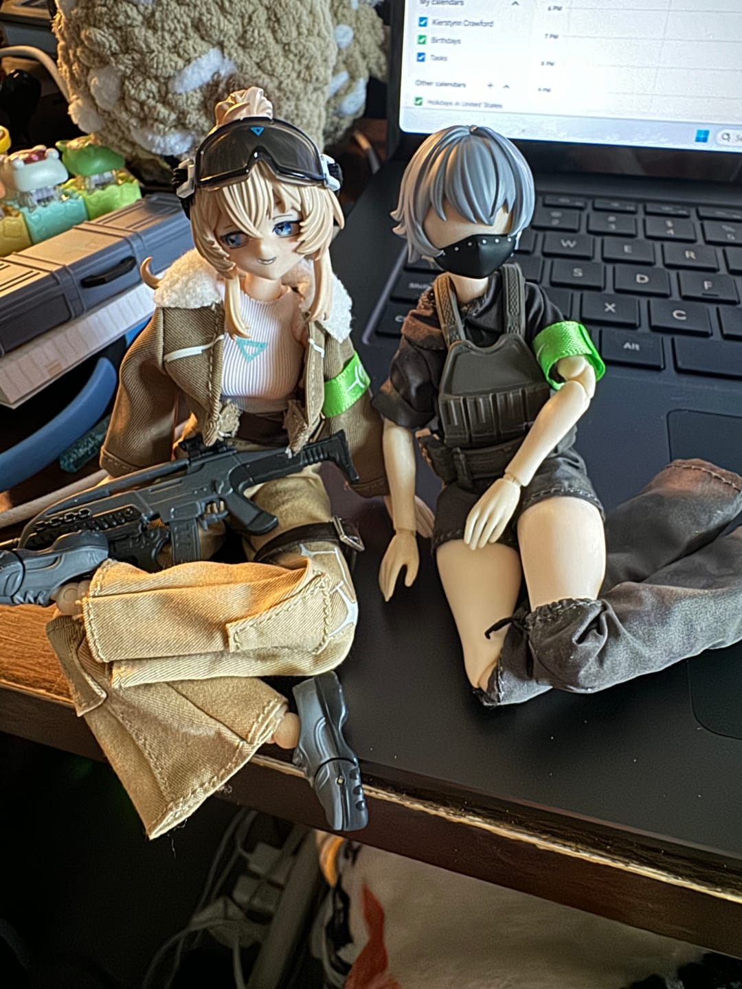 Customer photo review of Black Iron Rest Series Action Figure MJD Blind Box
