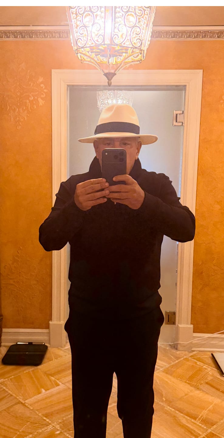 Customer photo review of Aura Zip Polo Long Sleeve