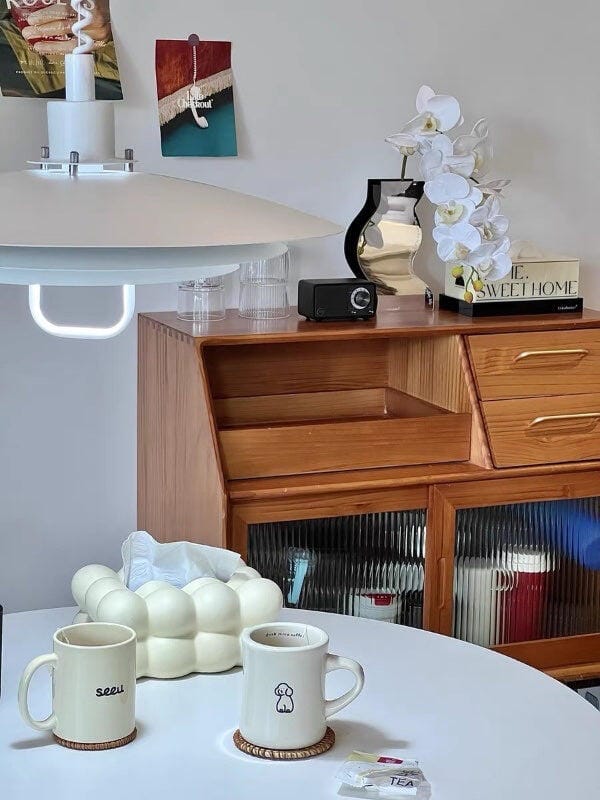 Customer photo review of Modern Pendant Light, Aluminium Concentric Screens, 50 cm