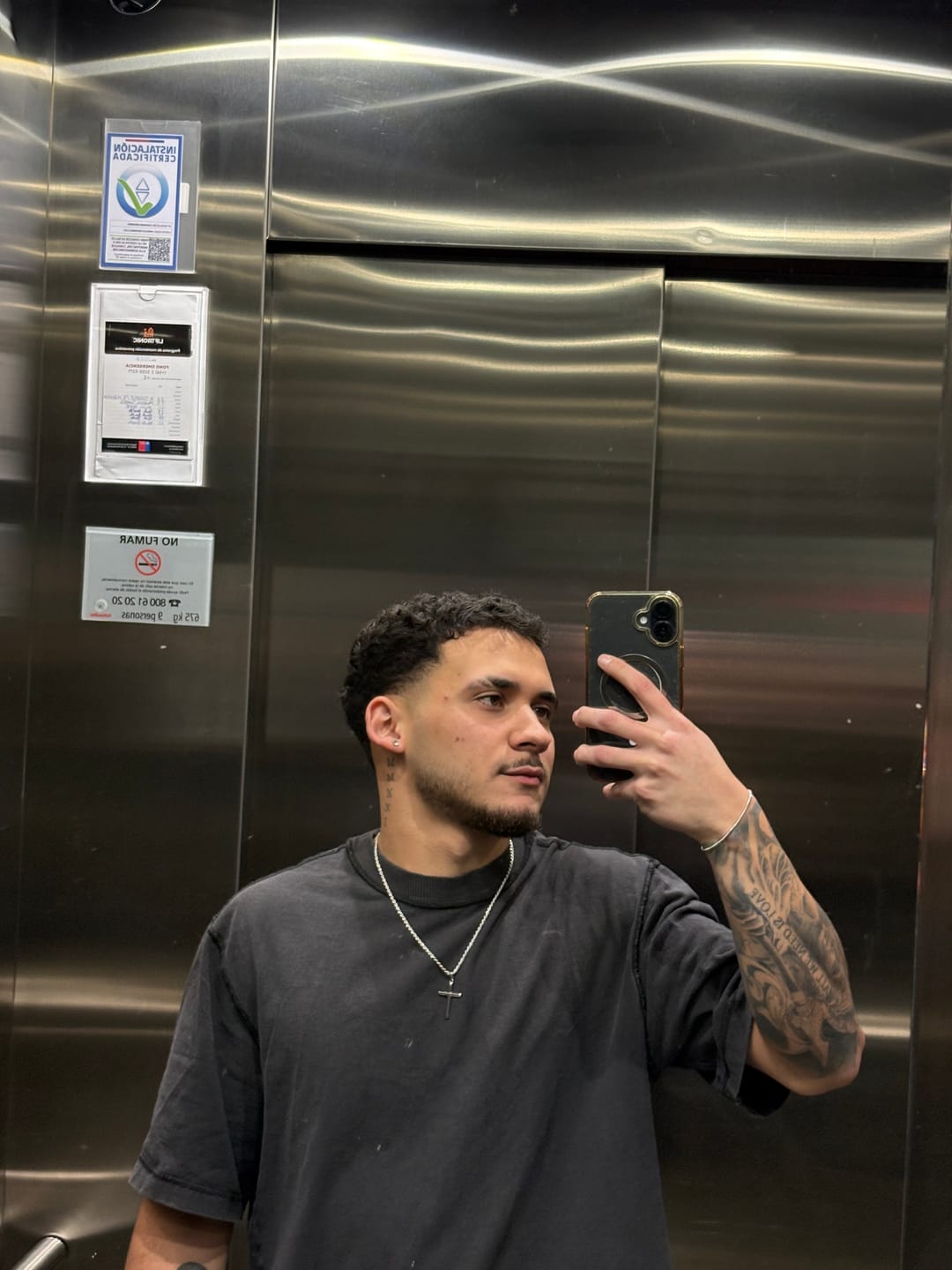 Customer photo review of Crucifix Pendant