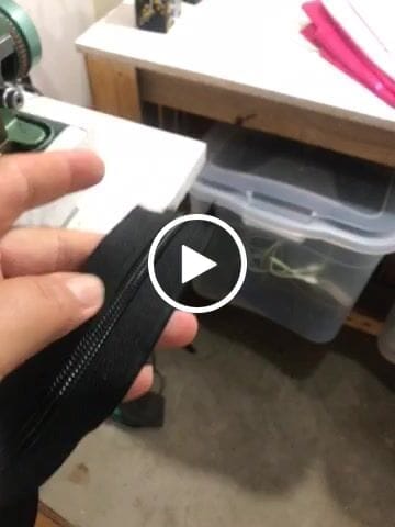 Customer photo review of Zíper Nº6 Tratorado Poliéster