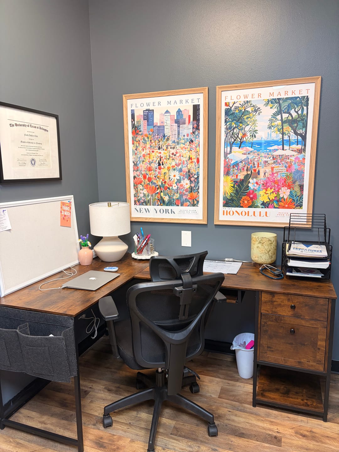 Customer photo review of New York Flower Poster