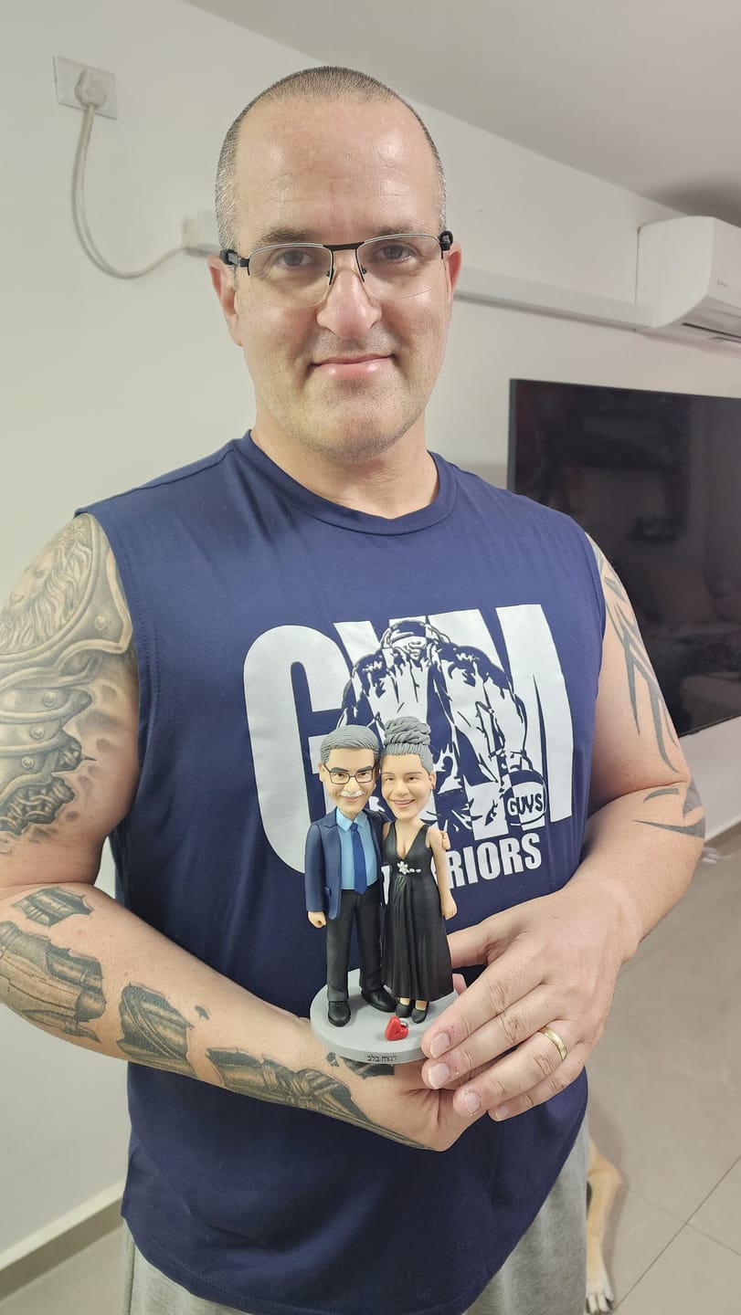 Customer photo review of בובת Mini Me זוגית בהתאמה מלאה
