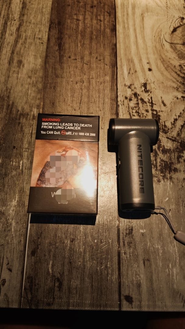 Customer photo review of NEF Nano - Palm-Sized High-Speed Handheld Fan