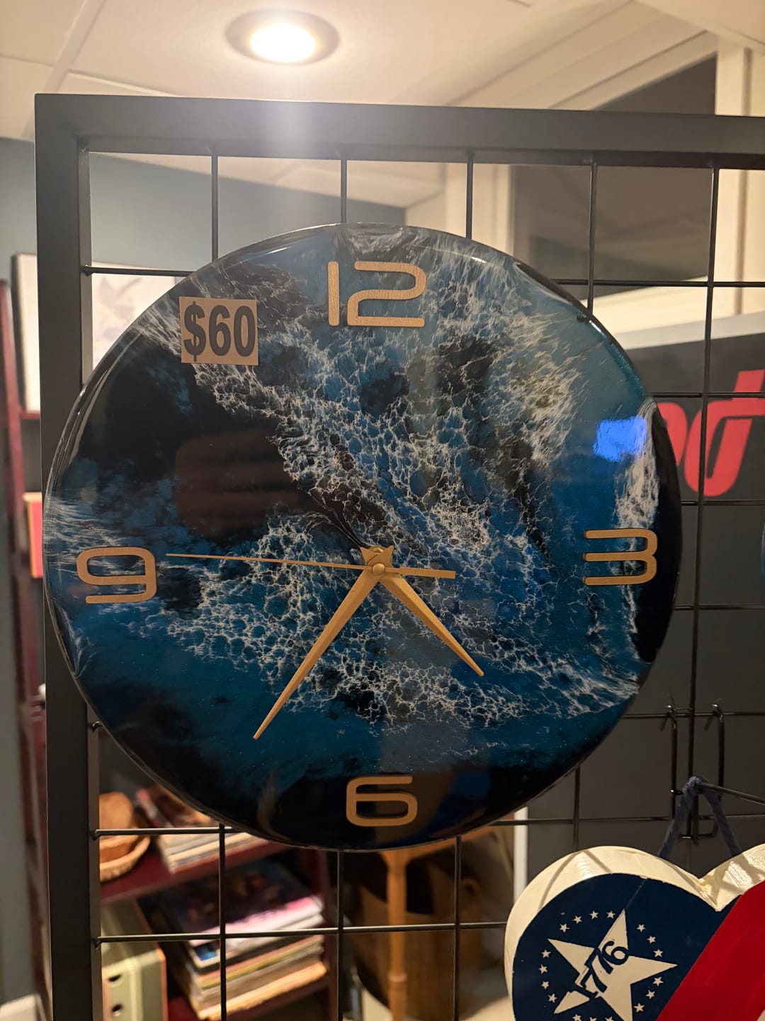 Customer photo review of 15.75" Clock Layout Acrylic Template For 8-16" Clocks