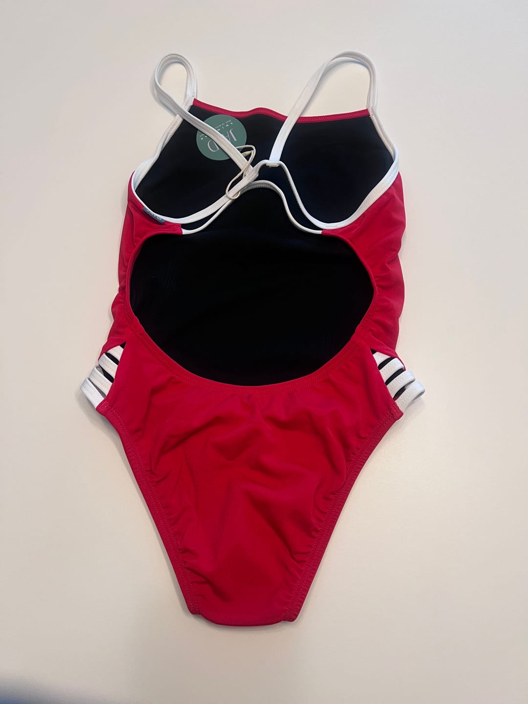 Customer photo review of ZAMBIA ONE PIECE - Ruby|White