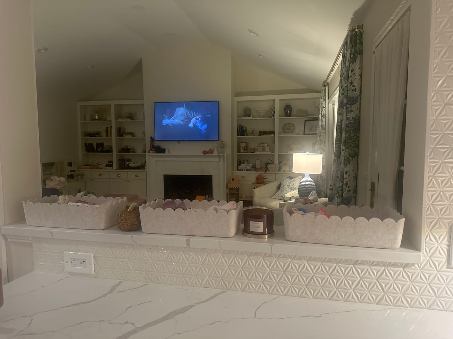 Customer photo review of The Scalloped Bin - Long