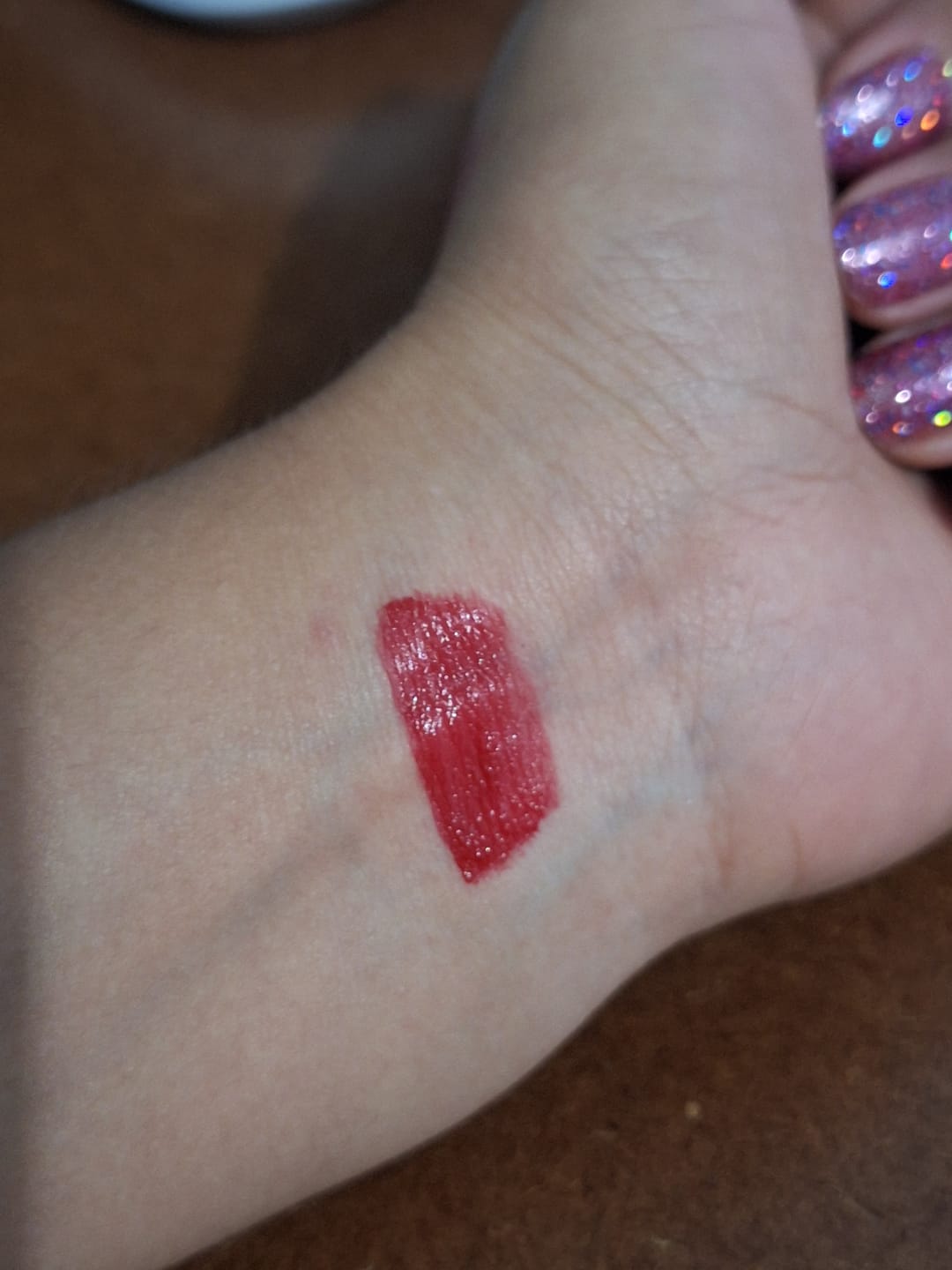 Customer photo review of Yuya Labial Líquido Mate "Mi Amor"
