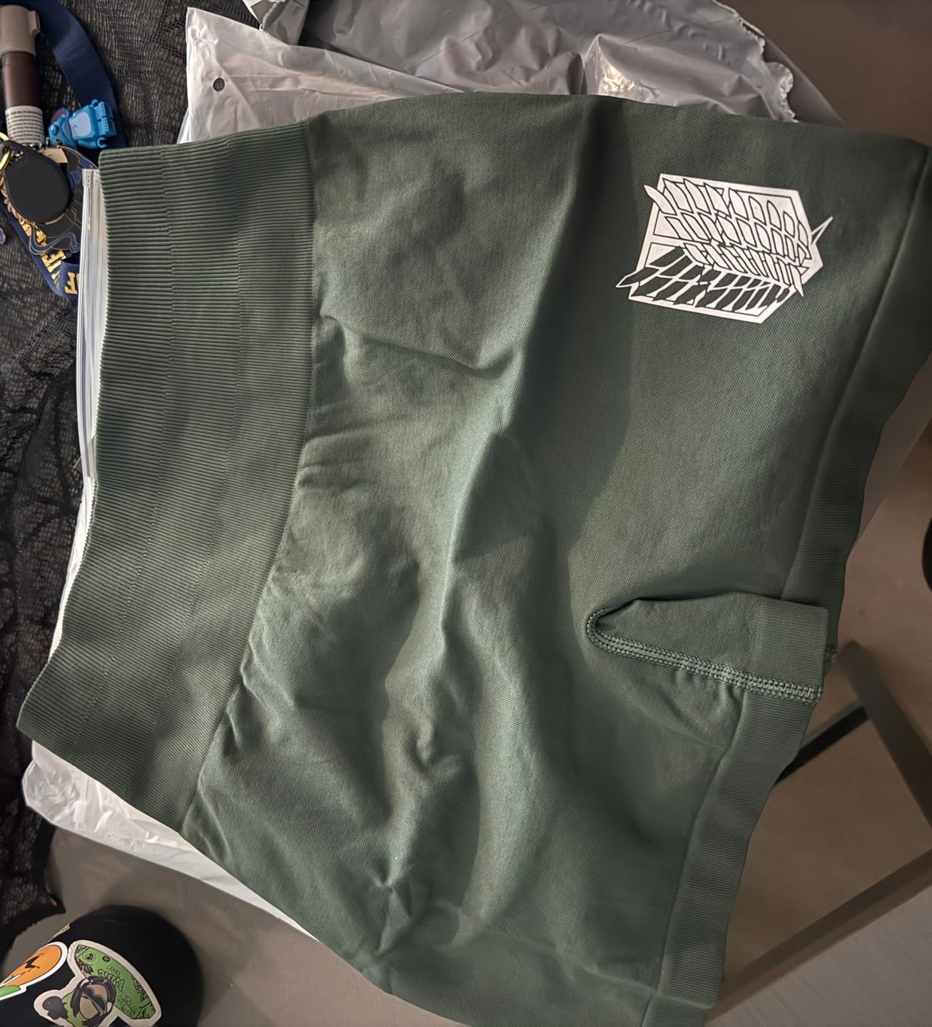 Customer photo review of Freedom Seamless Shorts