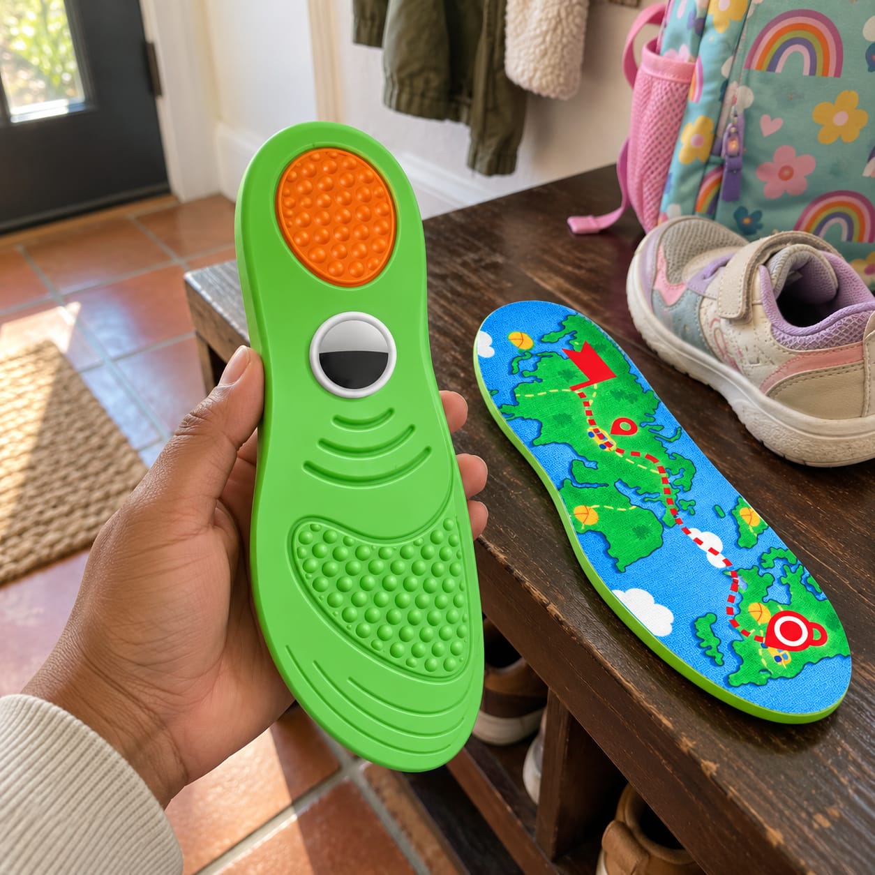 Customer photo review of Tracker Insole