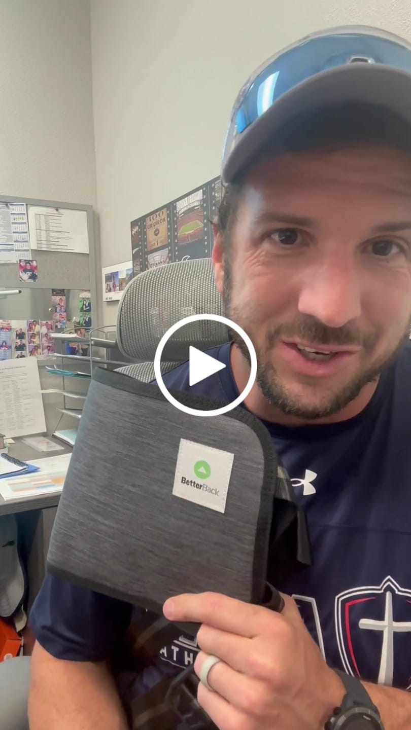 Customer video review of Better Back