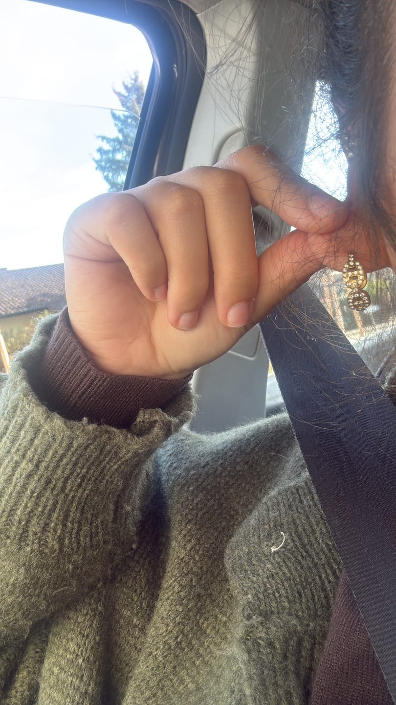 Customer photo review of Pave Soul Kette 18K Vergoldet