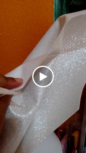 Customer photo review of Shine Glitter 0,8mm Fundo Spun