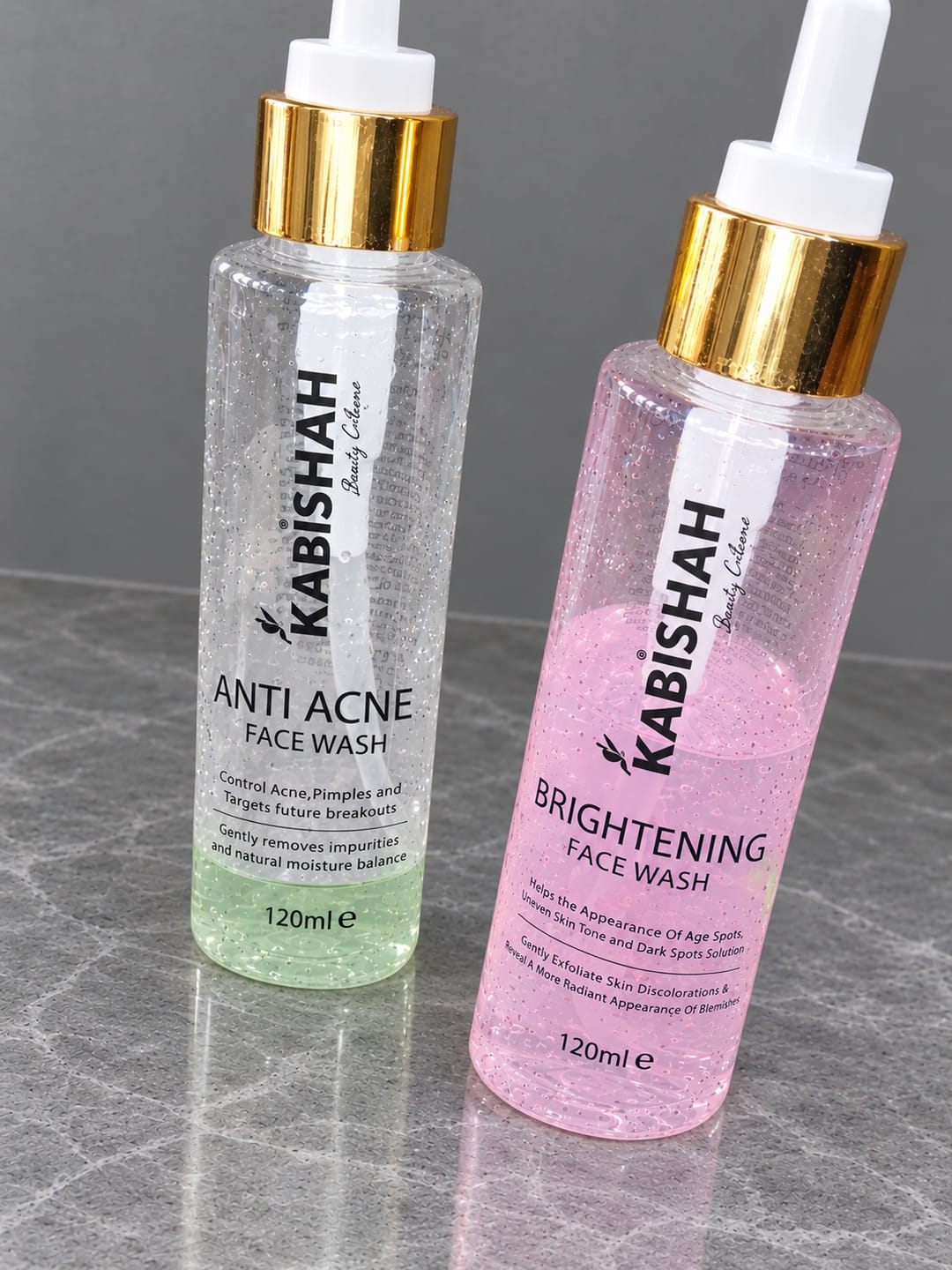 Customer photo review of Face Wash Bundle: Clear & Bright Face Fusion