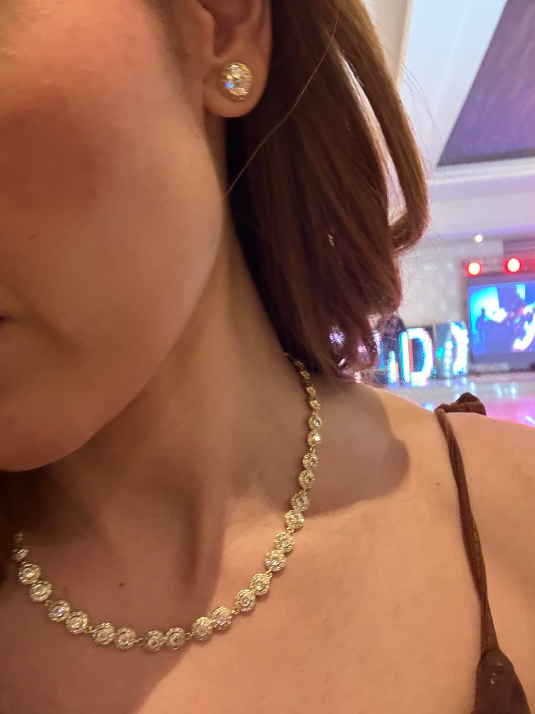 Customer photo review of Set Swarovski Angelic - 3 Tonos Disponibles  — Collar, Pulsera y Aretes