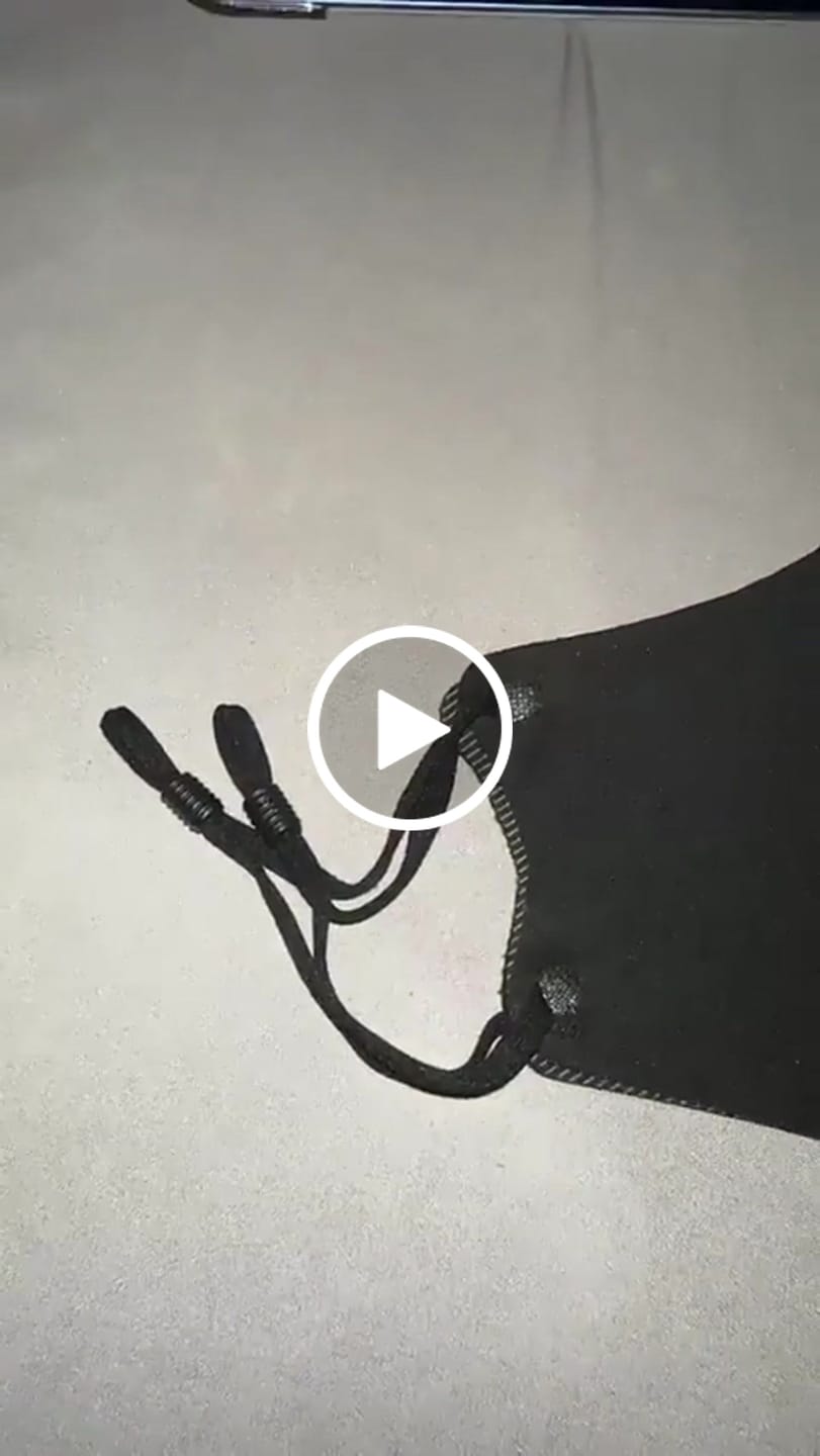 Customer video review of Reusable Copper Face Mask