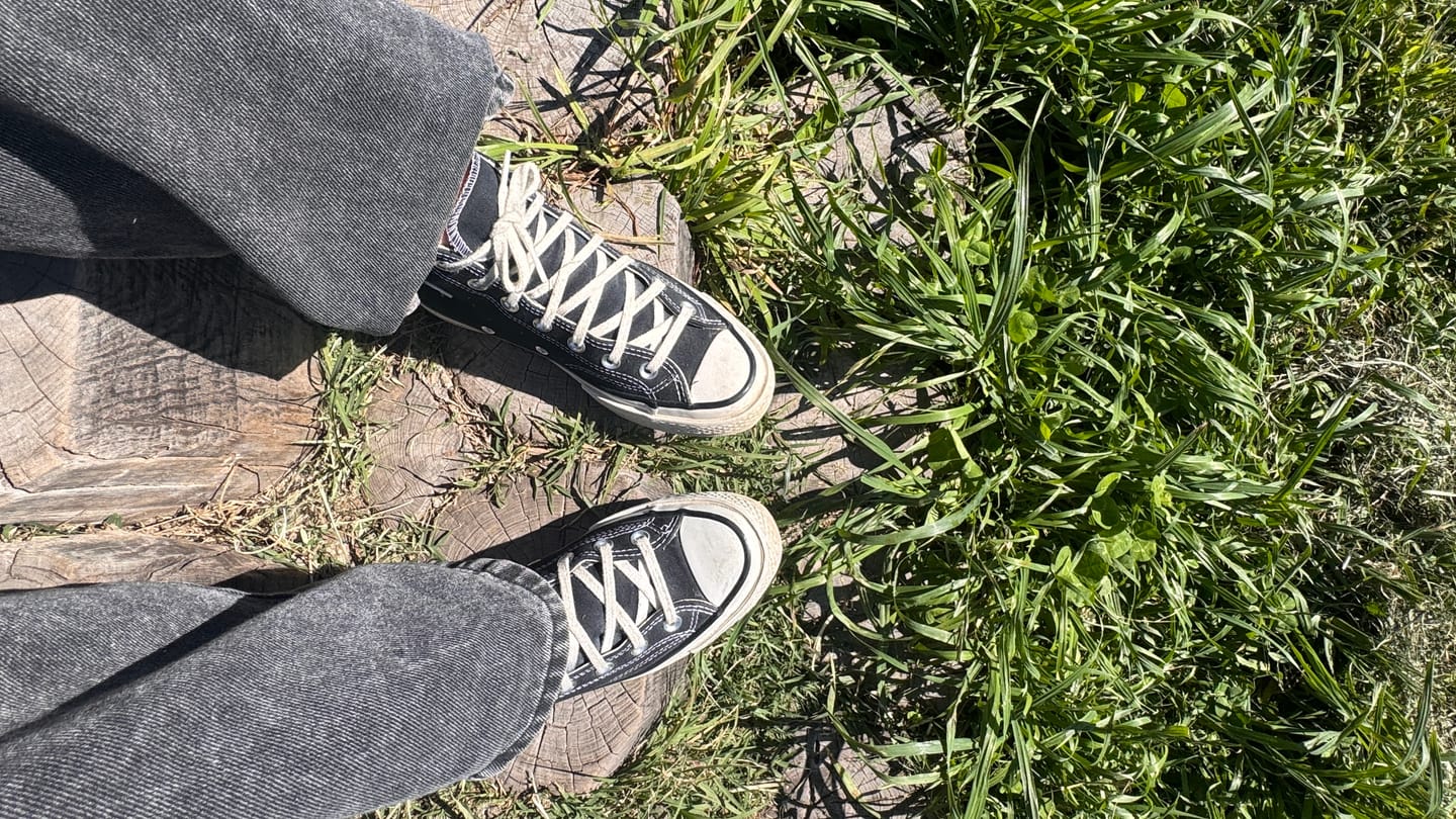 Customer photo review of Zapatillas Converse Chuck 70 Hi Negro Blanco