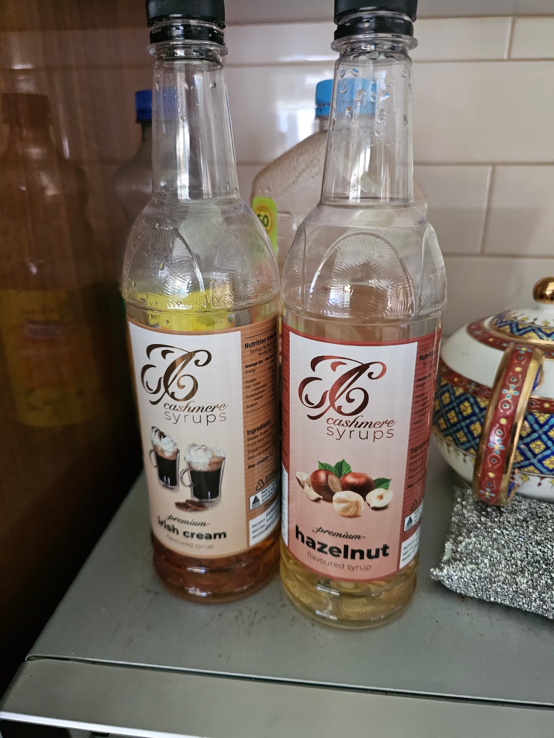 Customer photo review of Caramel Coffee Syrup