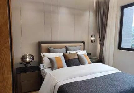 Customer photo review of Smoky Grey Crystal Pendant Light, Solid Brass, 16.5 cm