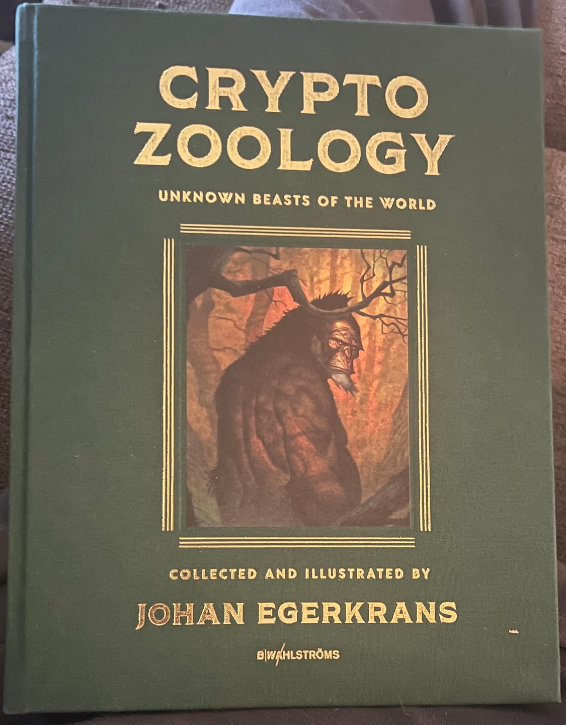 Customer photo review of PRE-ORDER: CRYPTOZOOLOGY - SIGNED BOOK & PRINT
