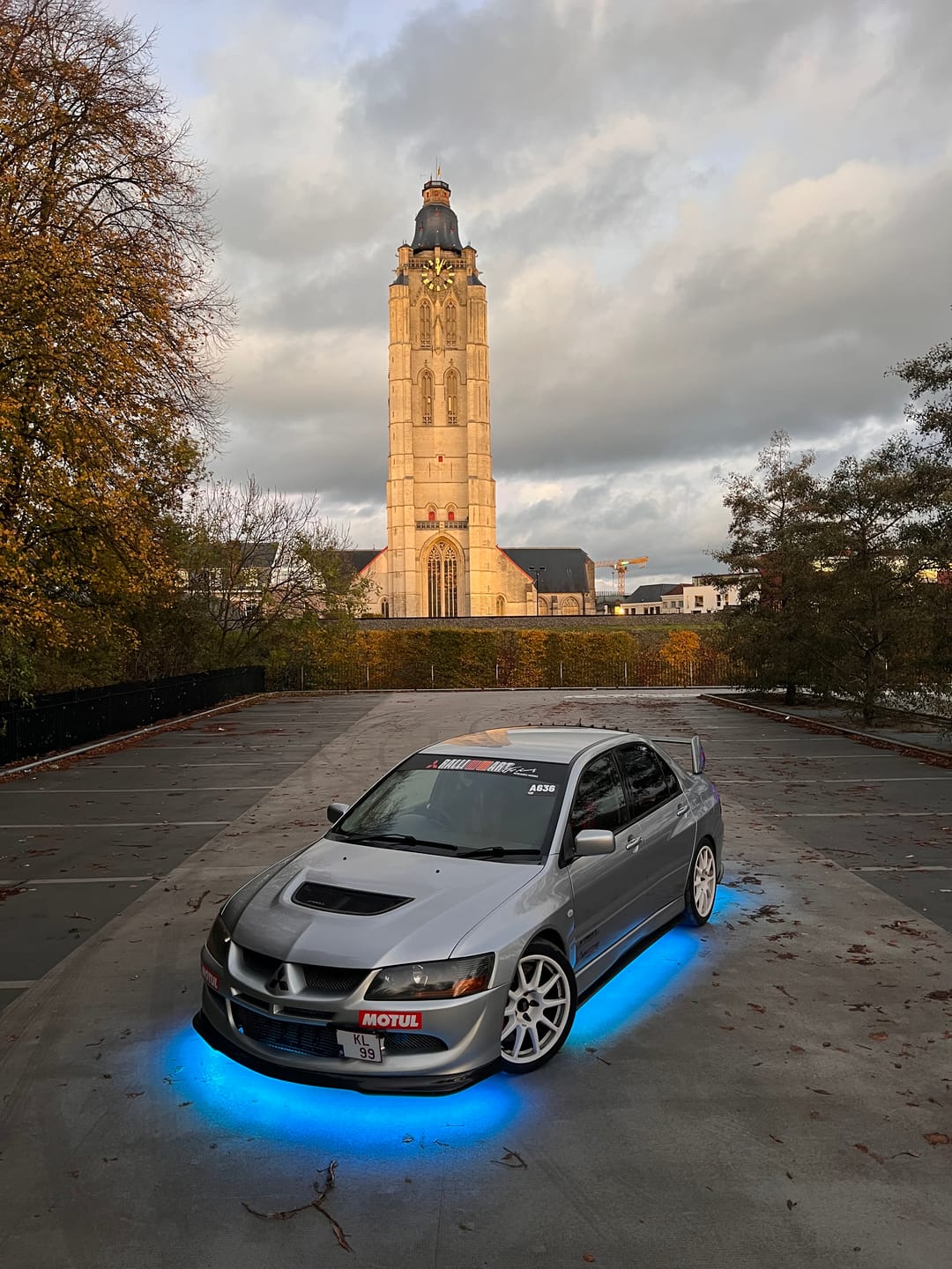 Customer photo review of ELGlow® Universal Car Underglow Kit