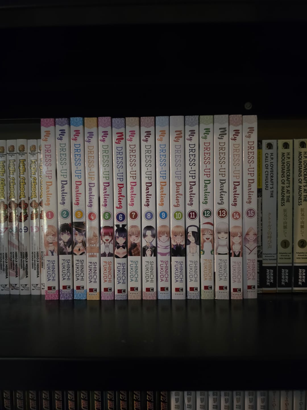 Customer photo review of My Dress-Up Darling Collection – 15 Book Set: Volumes 1–15 - By Shinichi Fukuda - Paperback