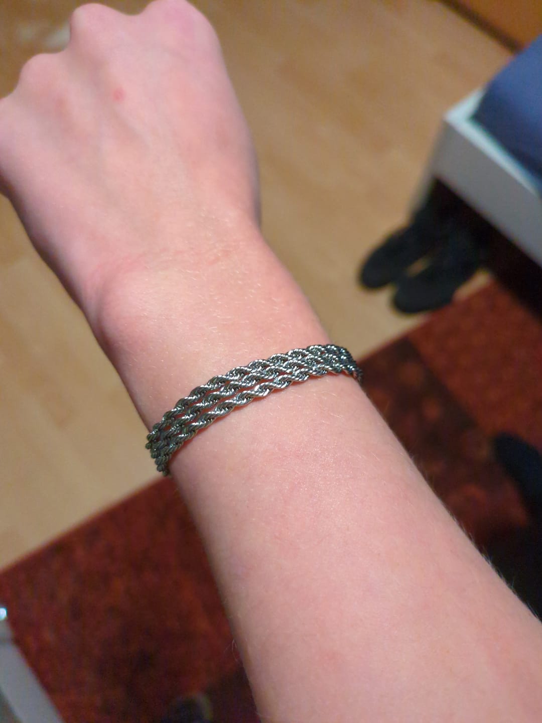Customer photo review of Rope Chain 3mm