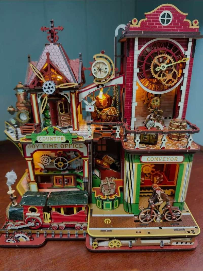 Customer photo review of Joey Time Post Office 3D Wooden Puzzle