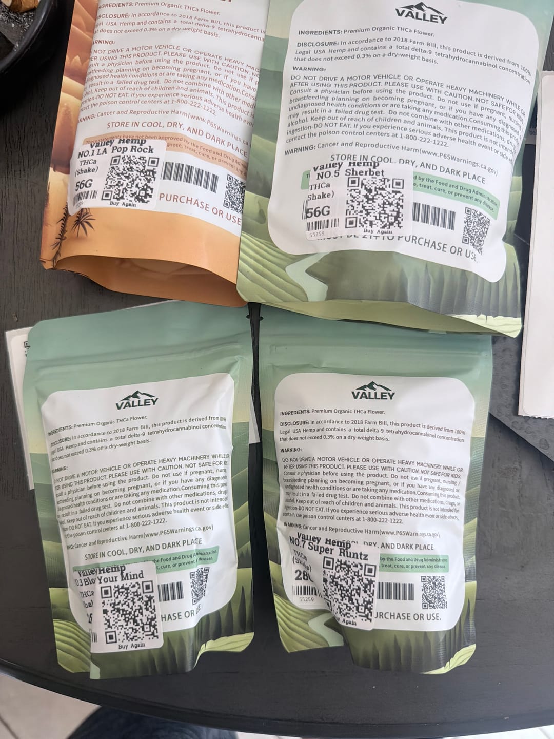 Customer photo review of (Buy 1 Get 2 Free) No4 New. Gelato 45 THCa Shake